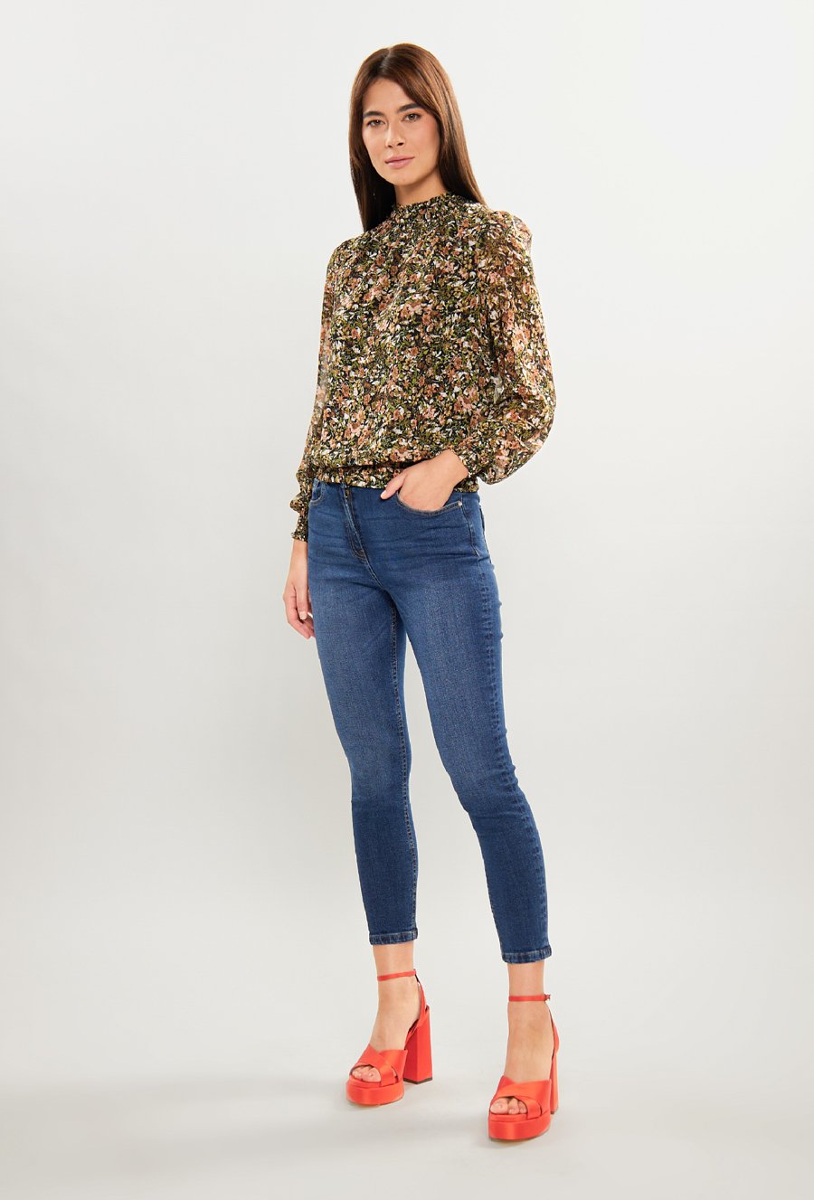 Bluzka w kwiaty