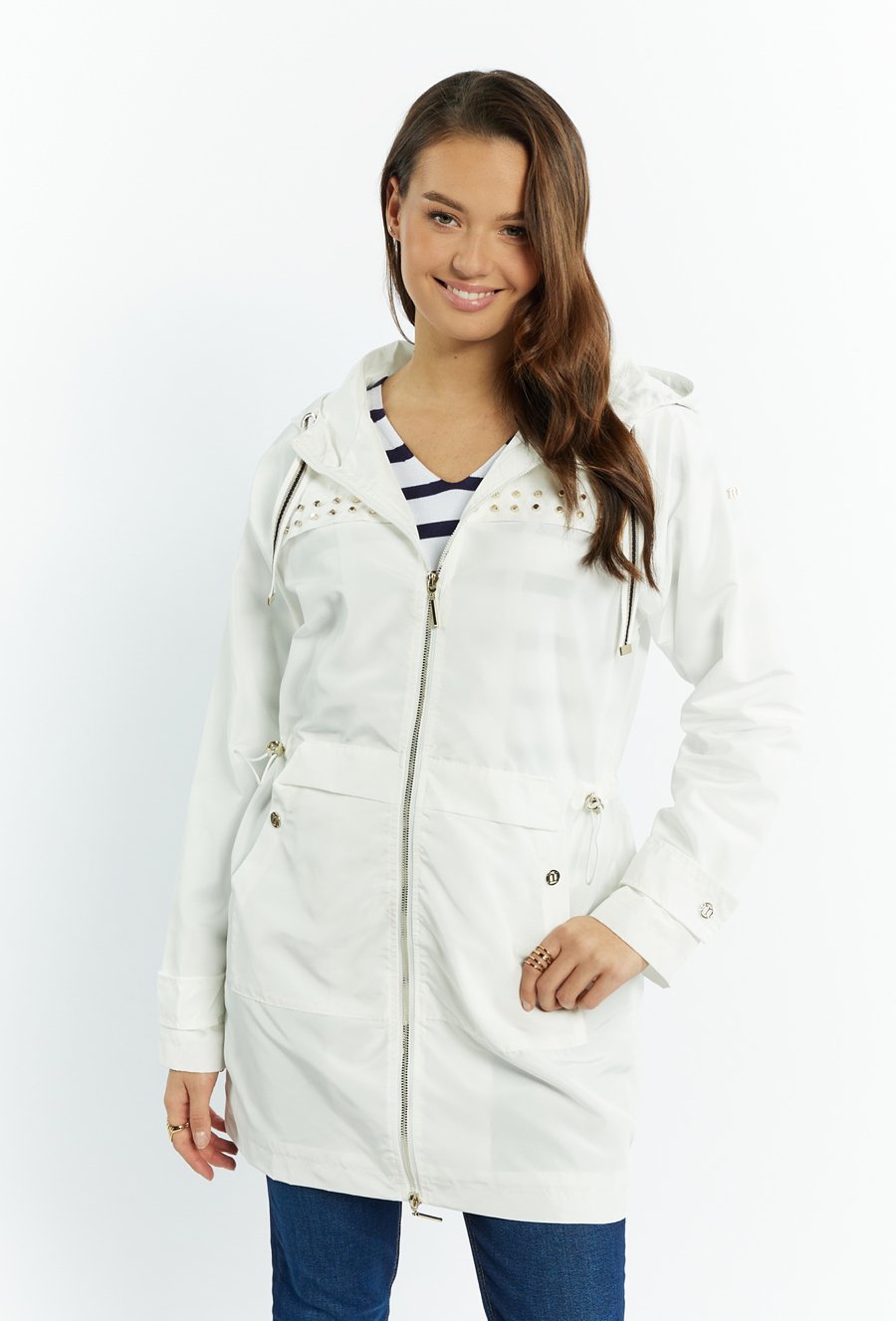 Płaszcz damski typu parka