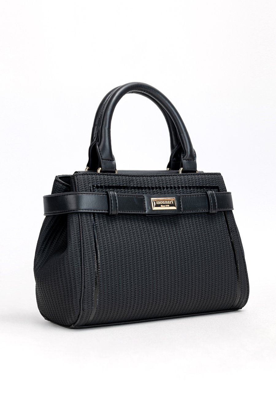 Torba damska z ozdobnym paskiem