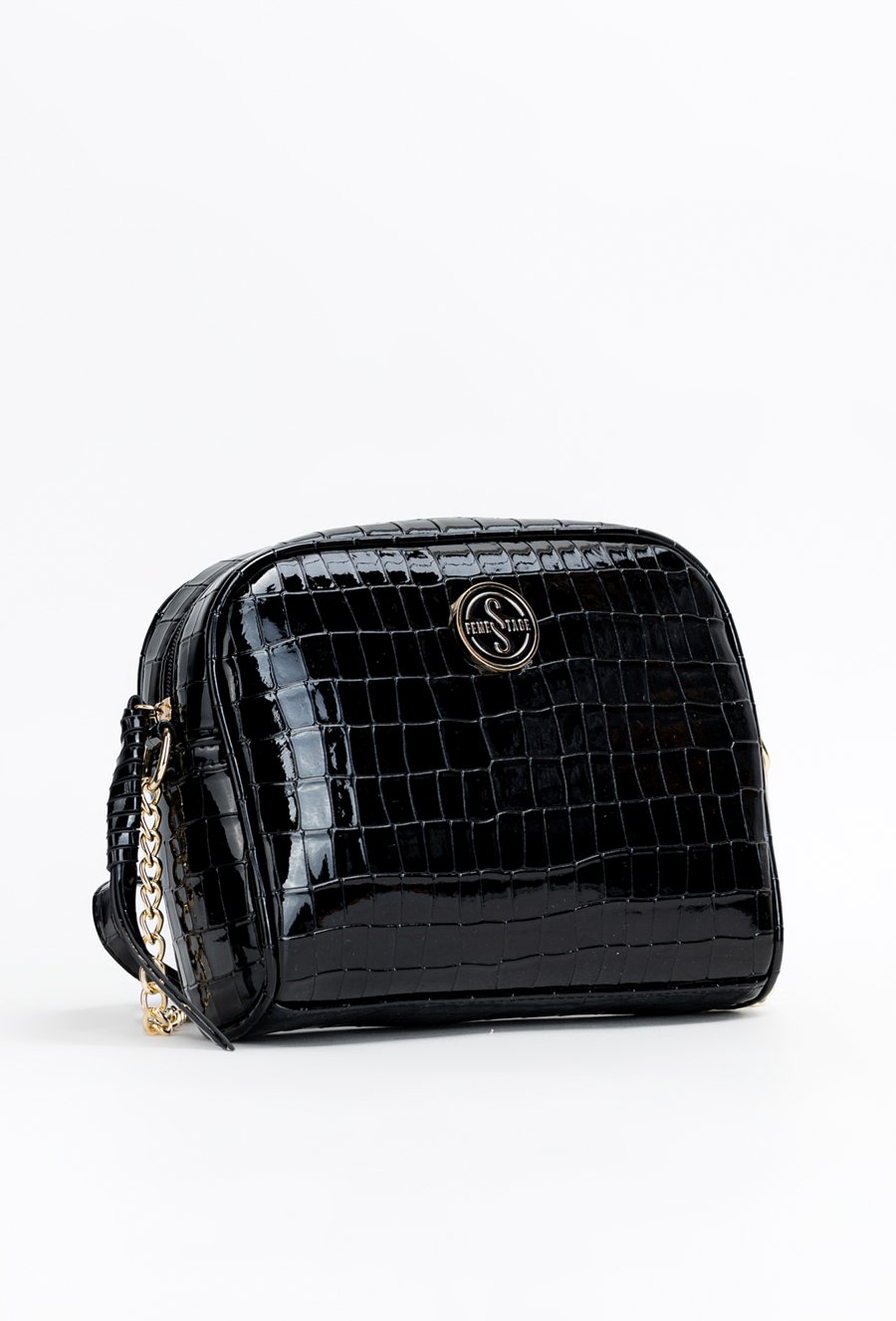 Kuferek damski z wzorem