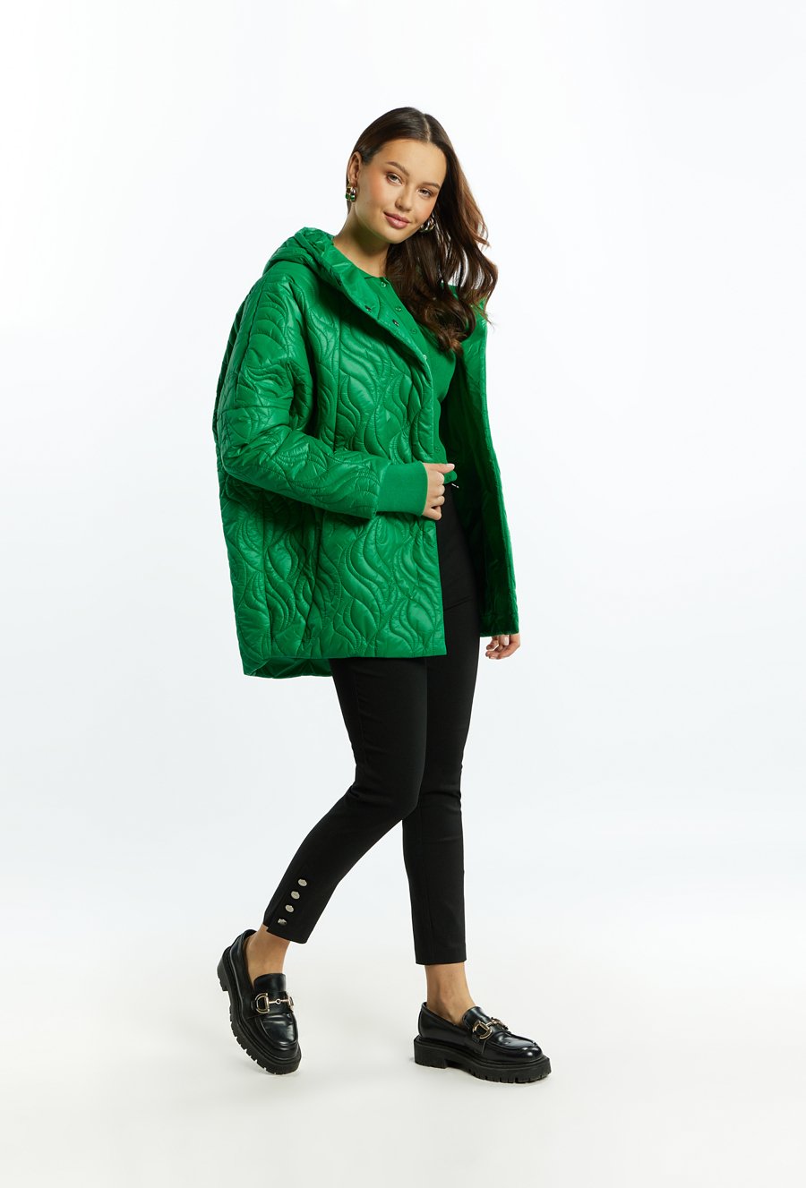 Kurtka damska z kapturem