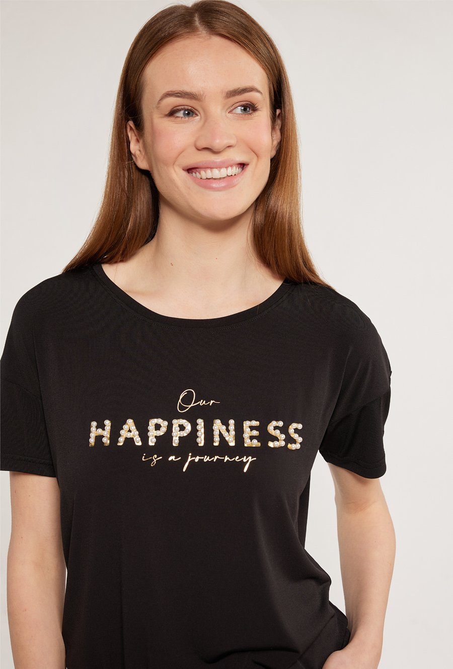 T-shirt ze zdobieniem