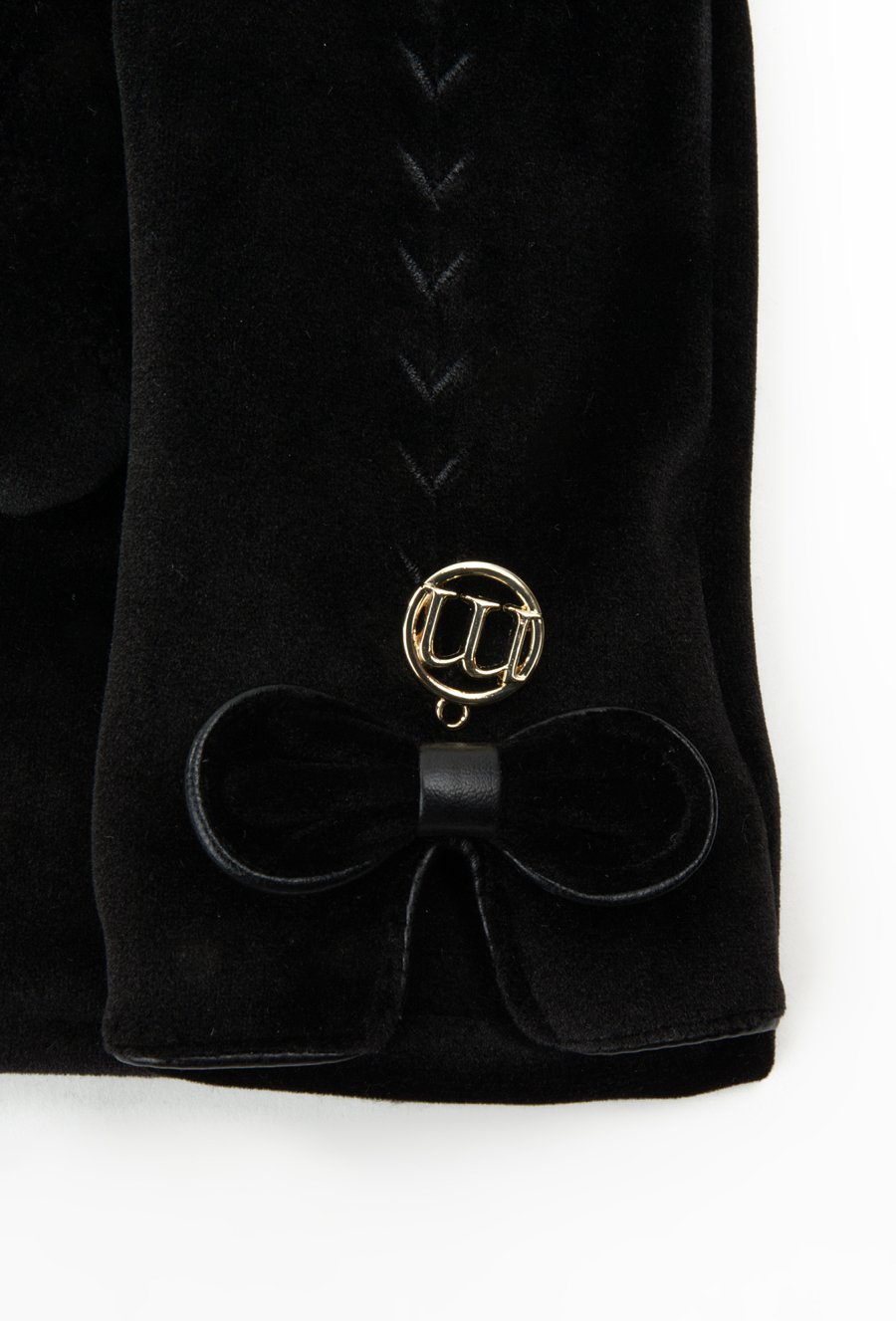 Rękawiczki damskie z kokardką