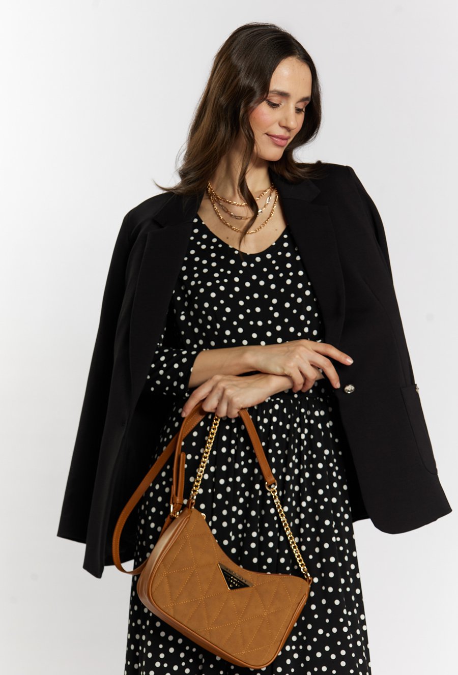 Pikowana torba damska