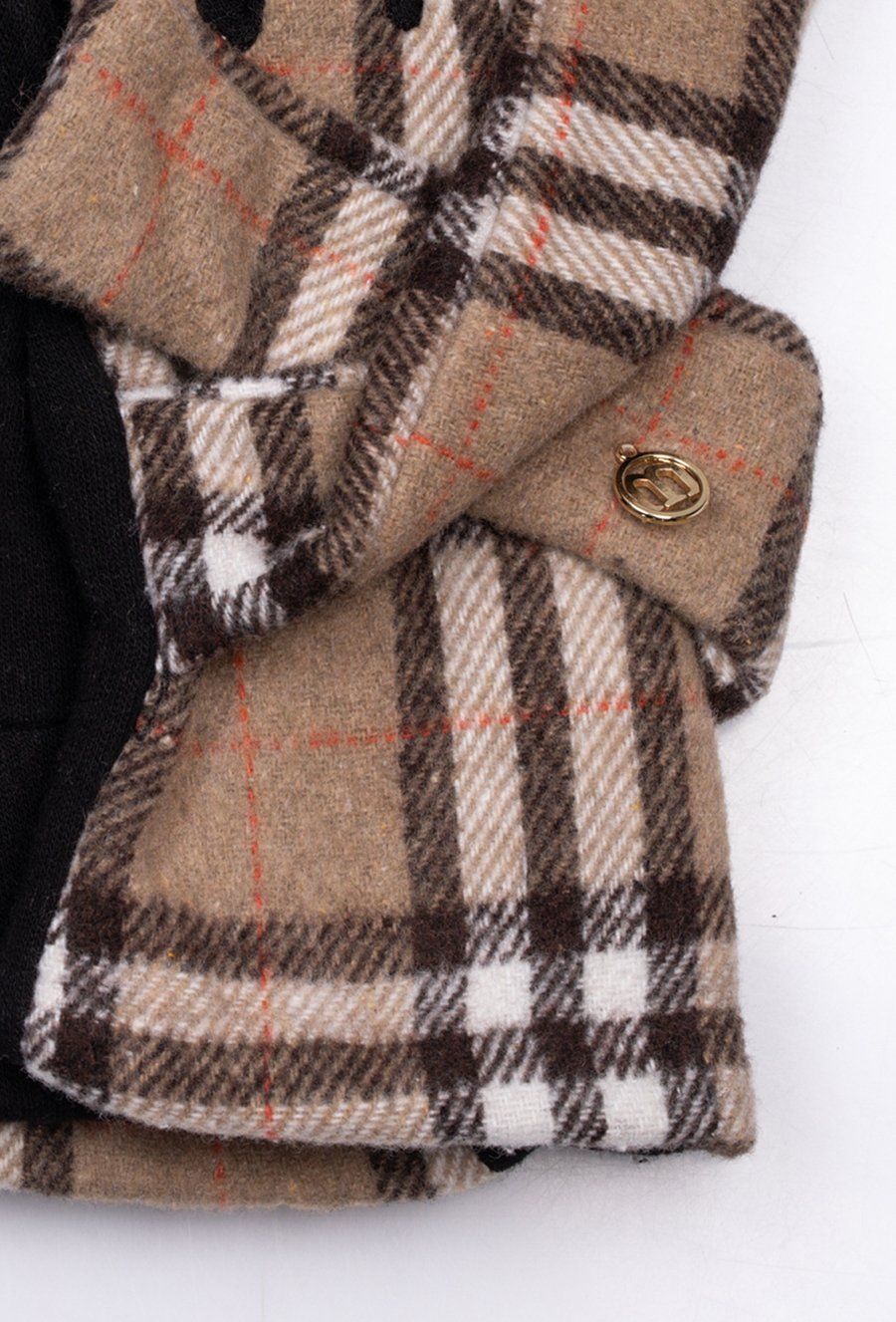 Rękawiczki w kratę