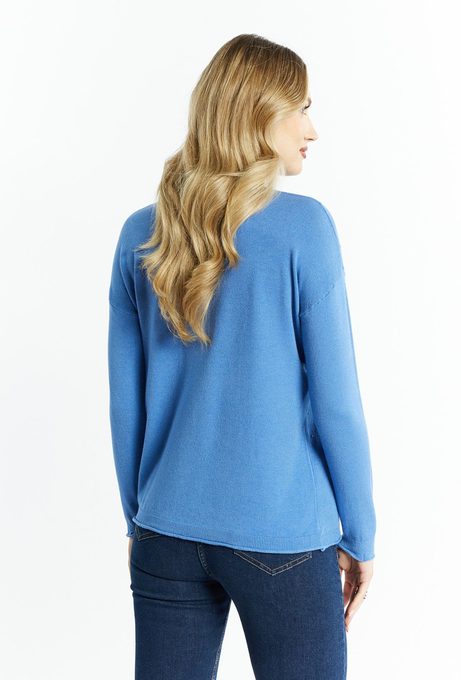 Wiskozowy sweter damski