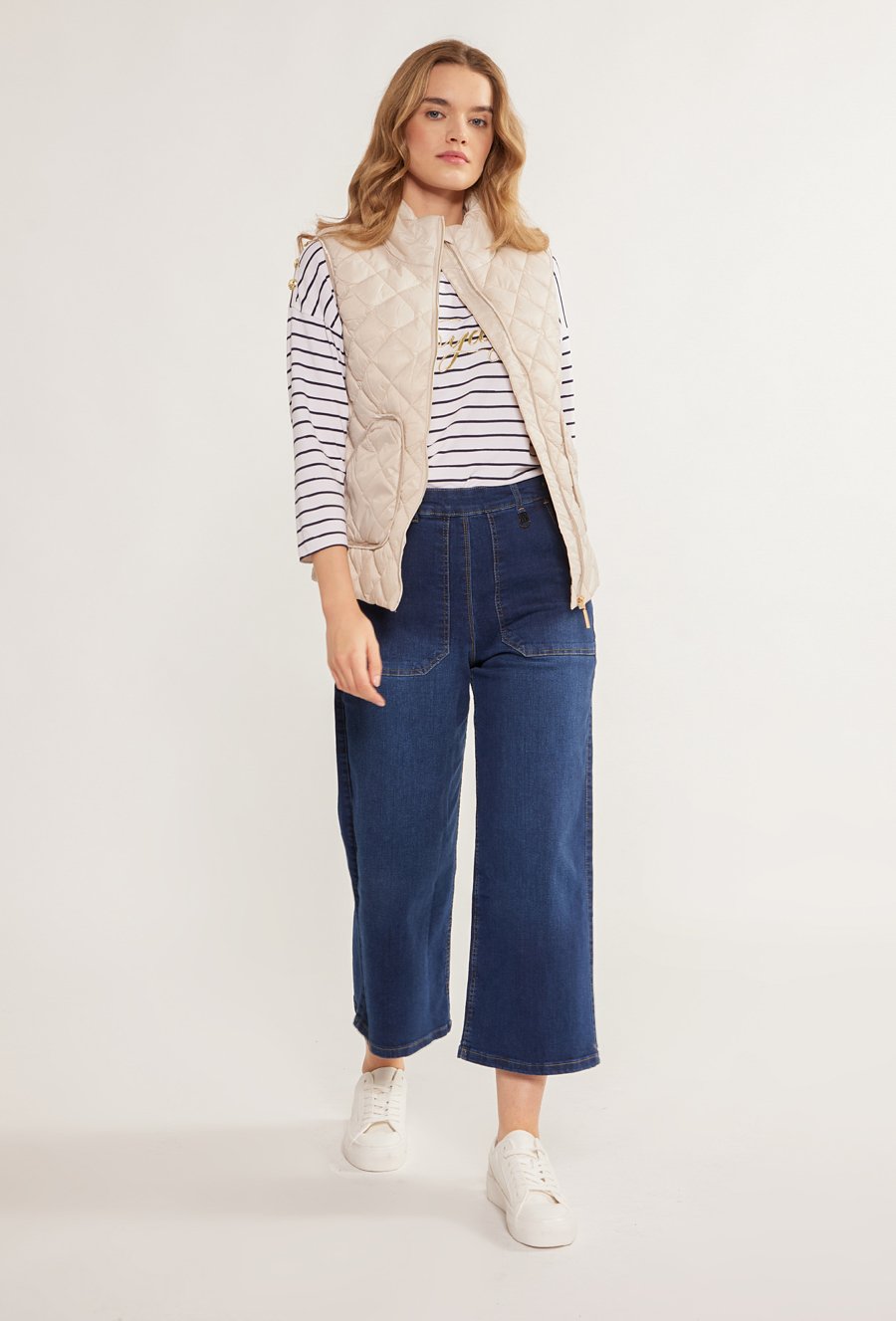 Pikowana kamizelka damska