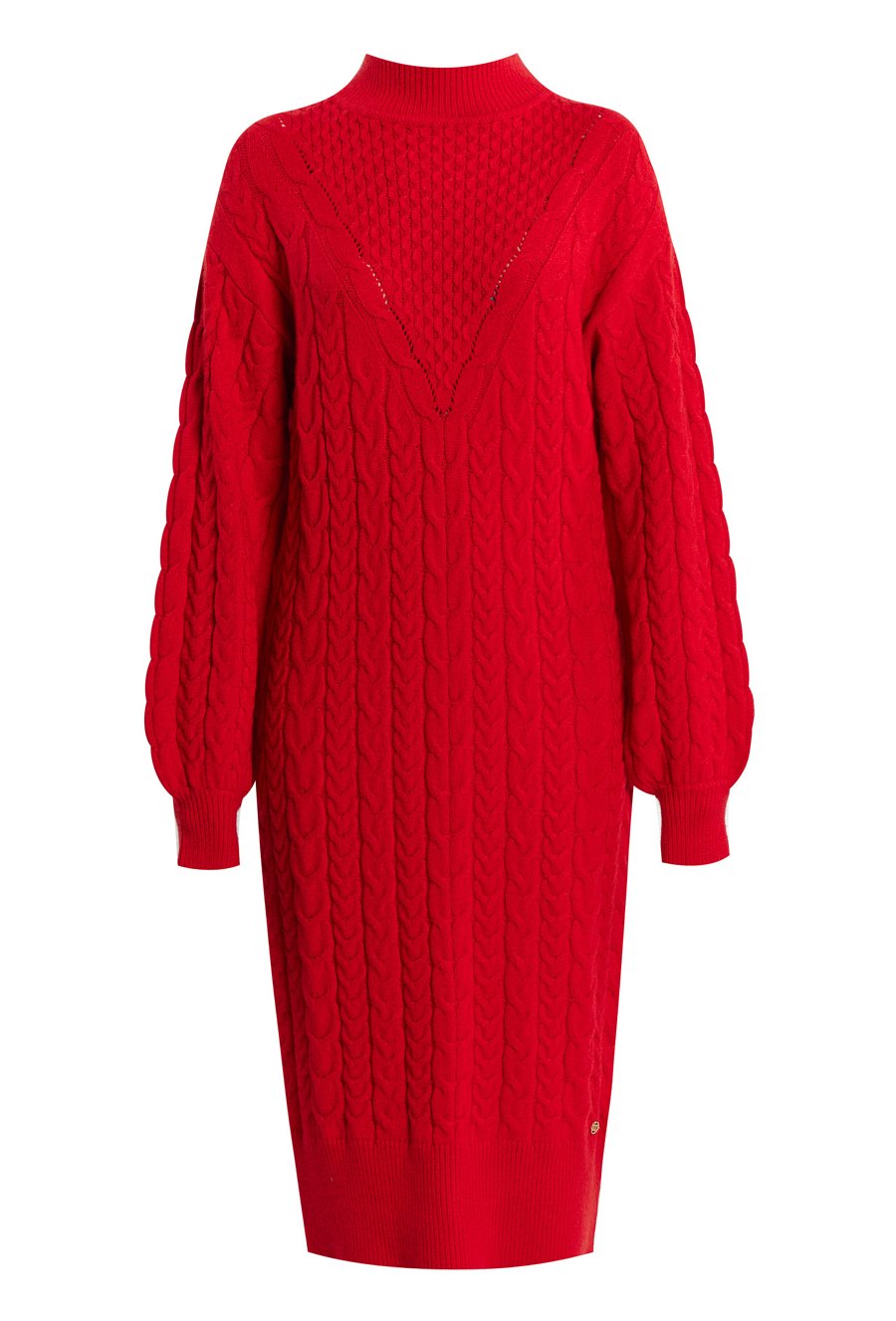 Swetrowa sukienka damska