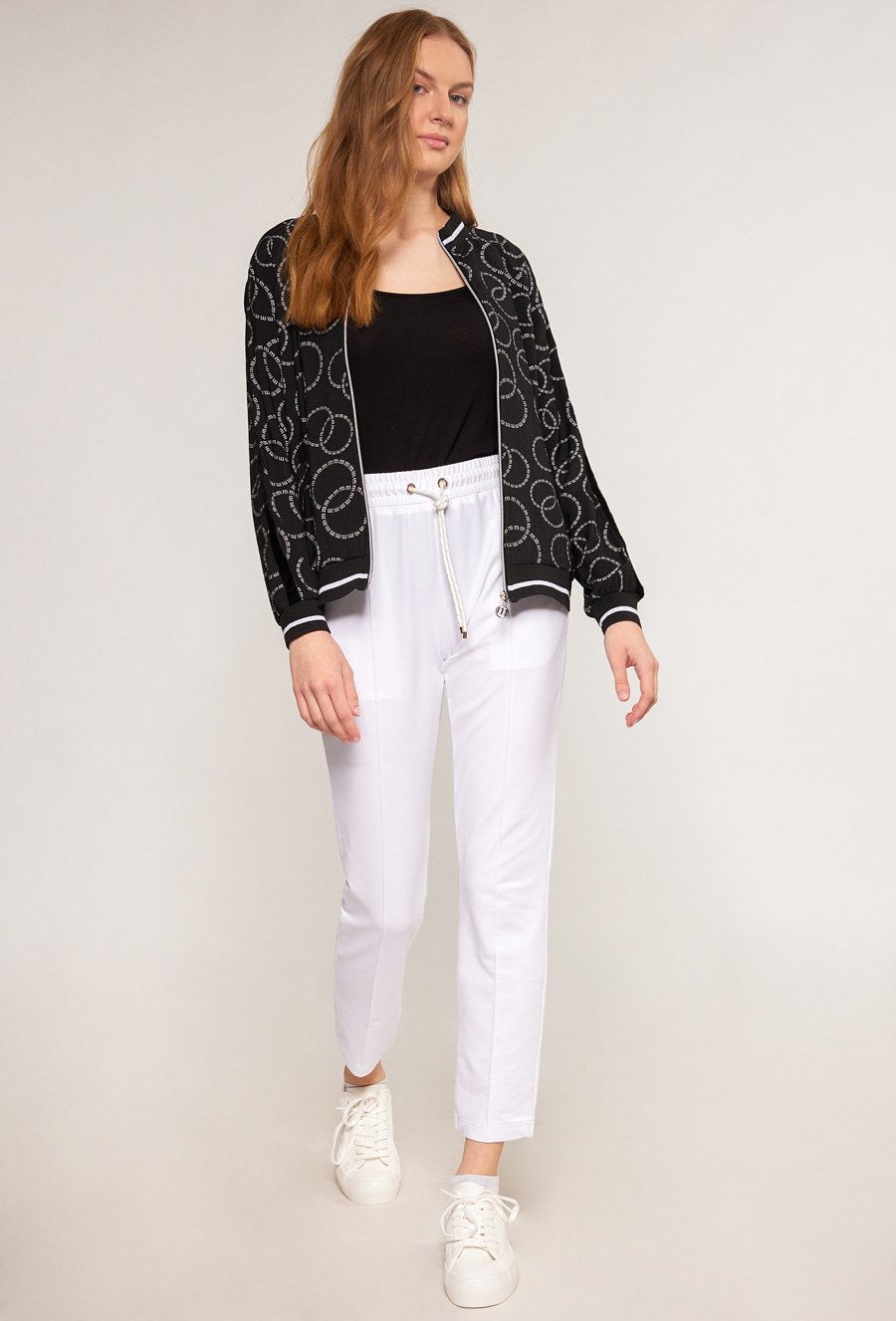 Bluza z łańcuchowym wzorem