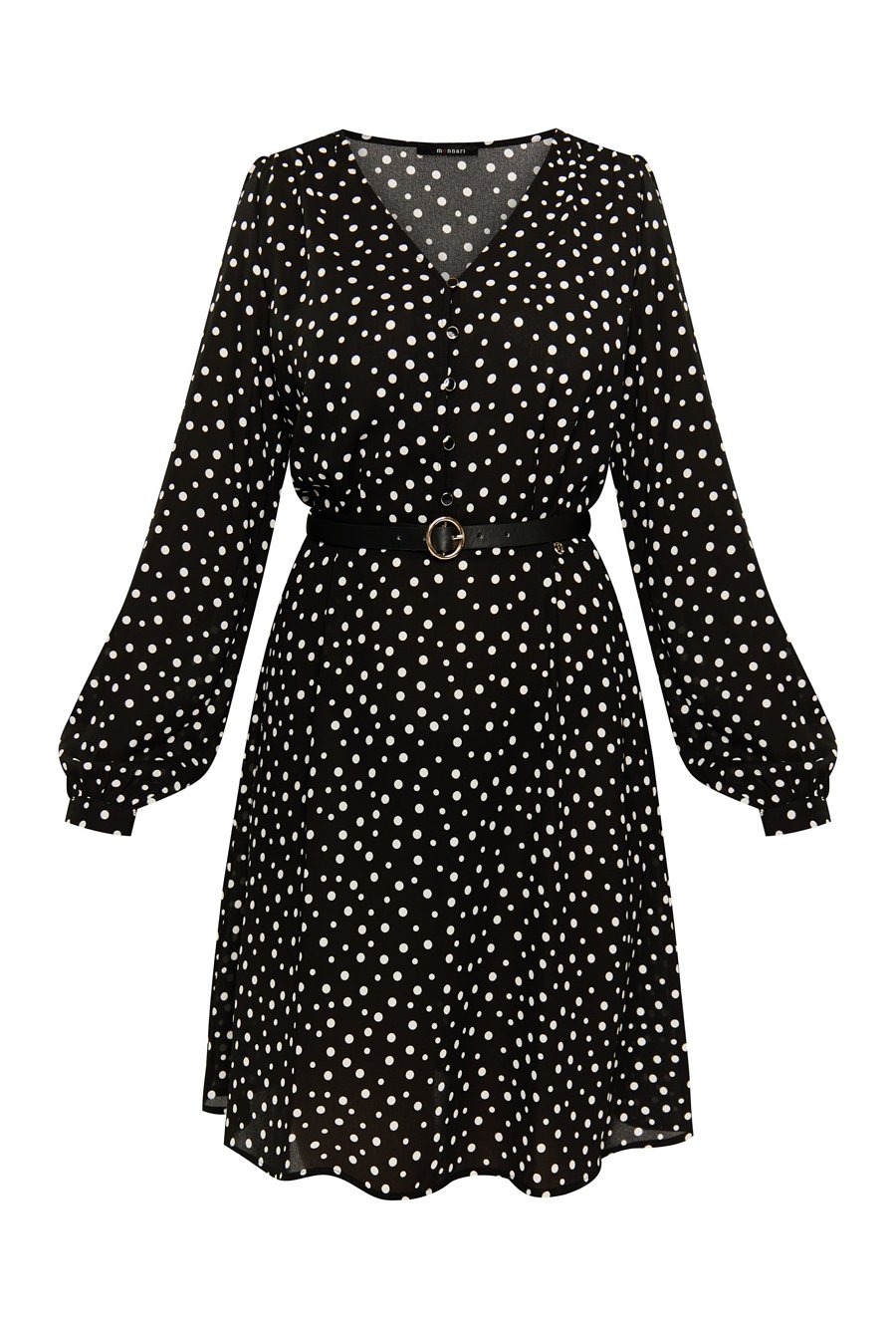 Sukienka damska z paskiem