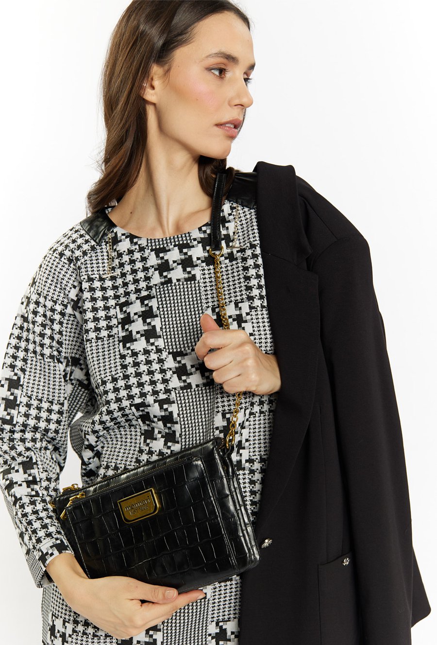 Mała torba damska z printem