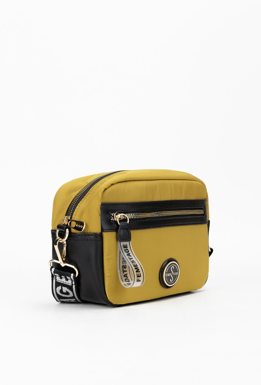Tekstylna torba damska crossbody