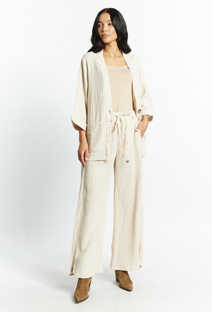 Bawełniane spodnie damskie