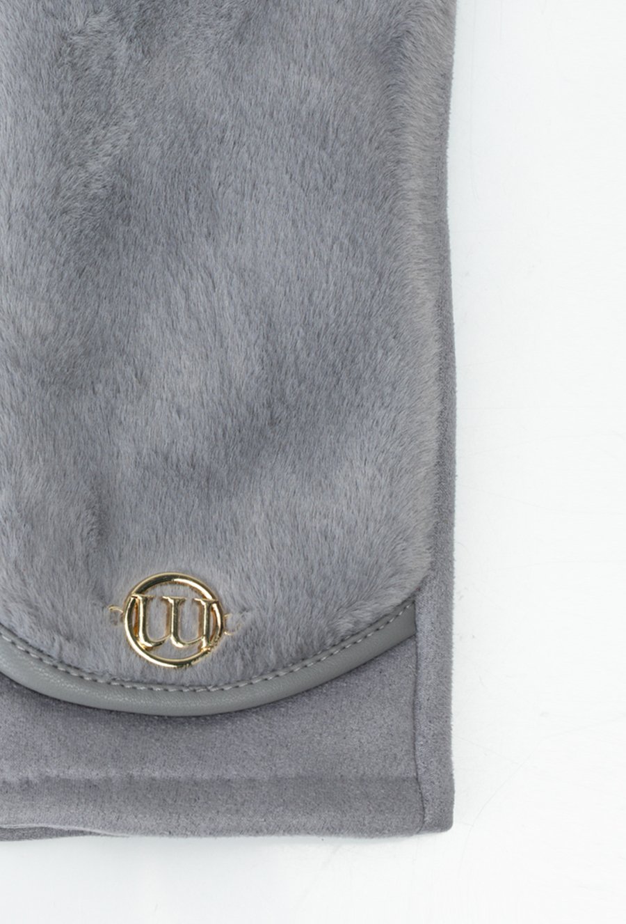 Rękawiczki z łączonych materiał&oacute;w