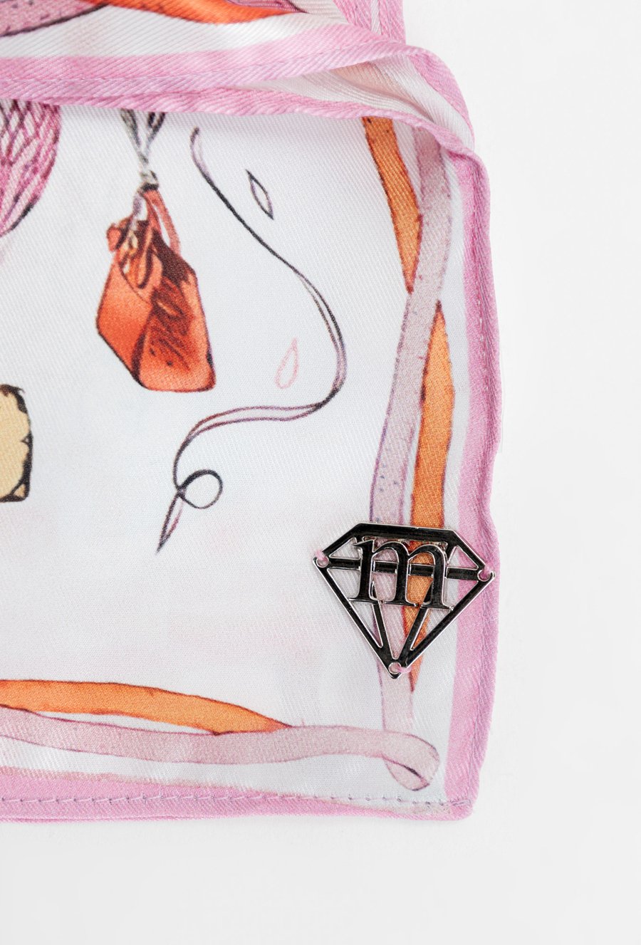 Apaszka damska z wzorem