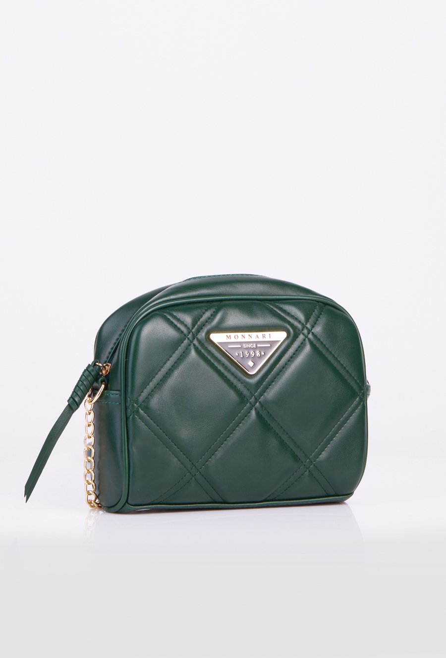 Mała torebka damska z ozdobnym pikowaniem