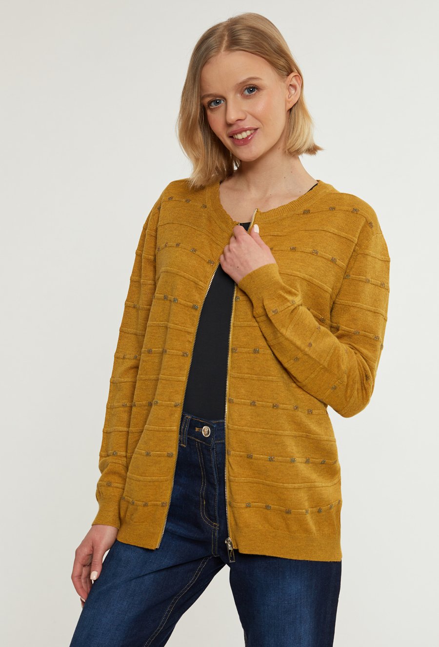 Casualowy sweter damski