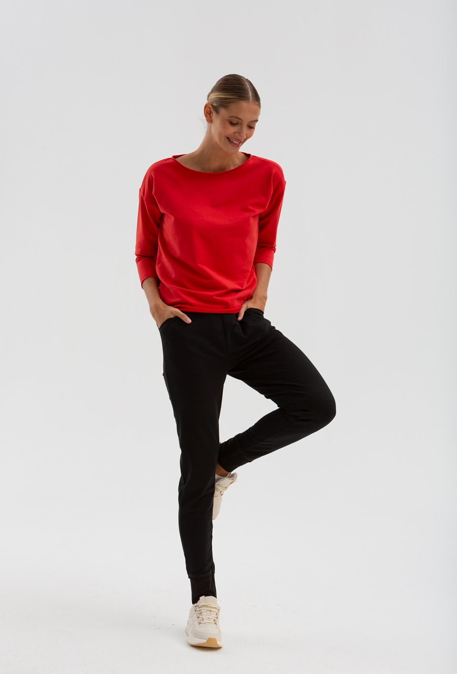 Bawełniana bluza basic