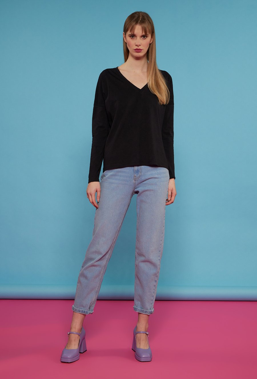 Bluzka z długim rękawem