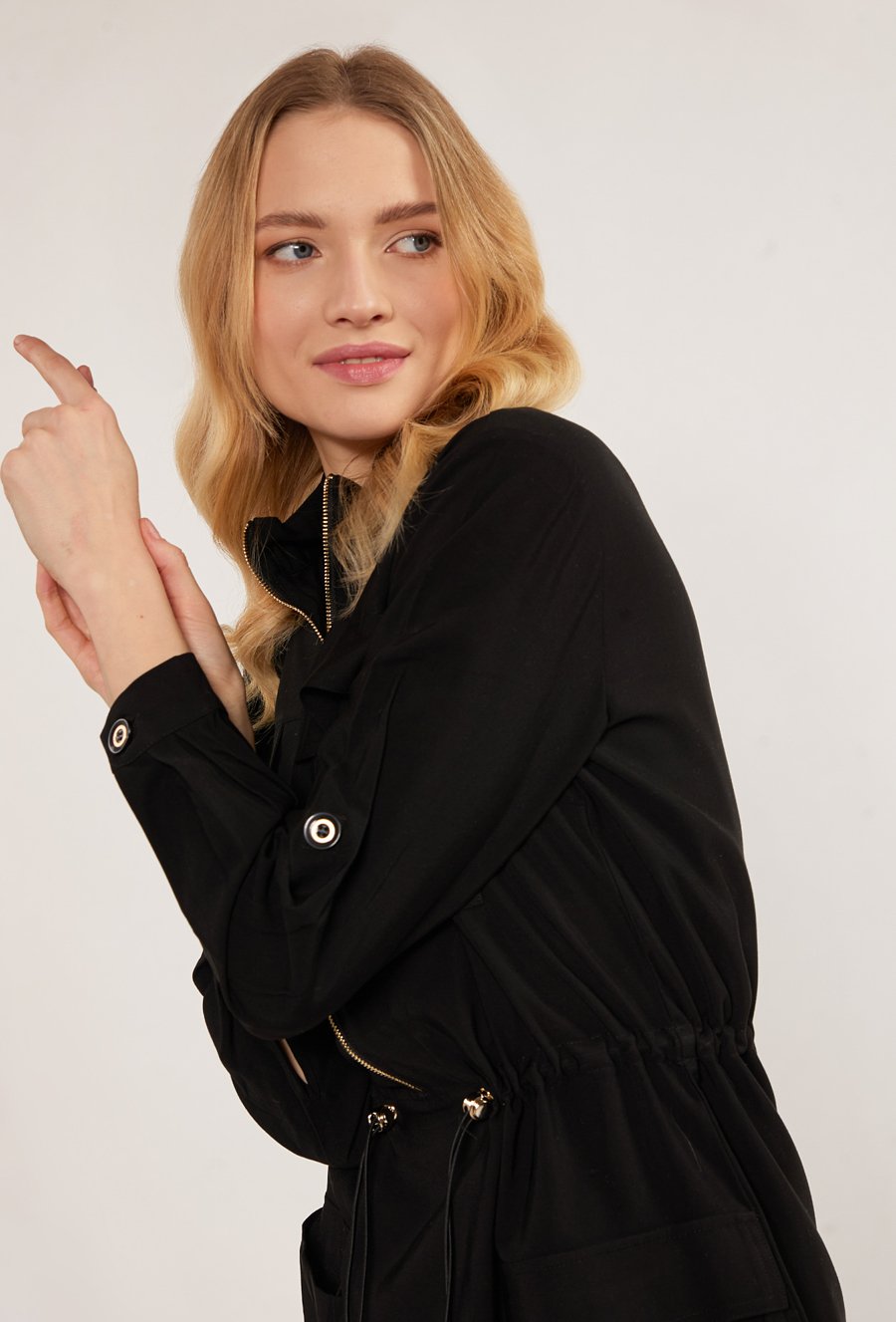 Sukienka damska ze ściągaczem