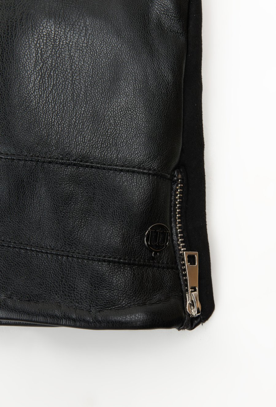 Rękawiczki z łączonych materiał&oacute;w