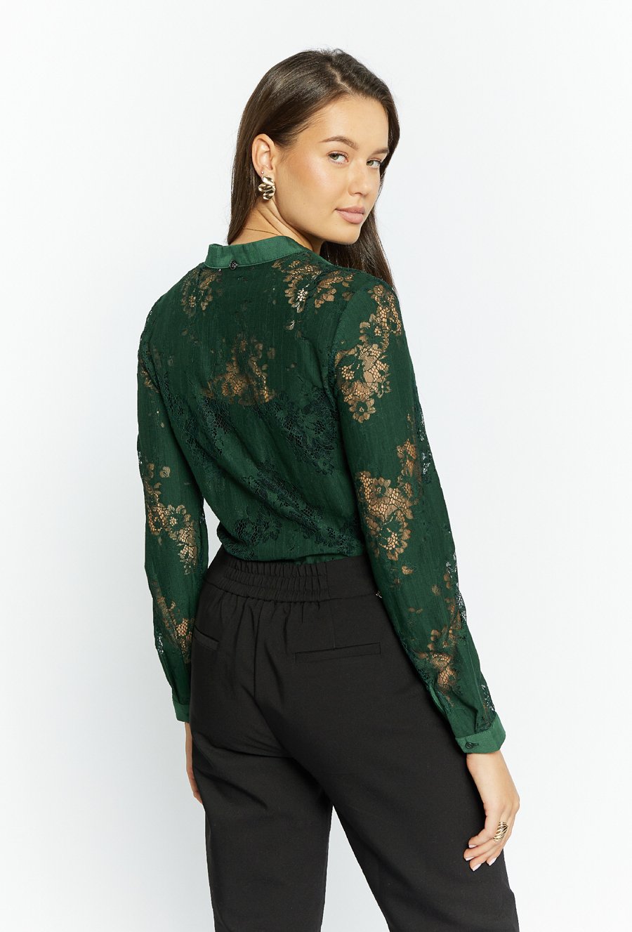 Koronkowa bluzka damska