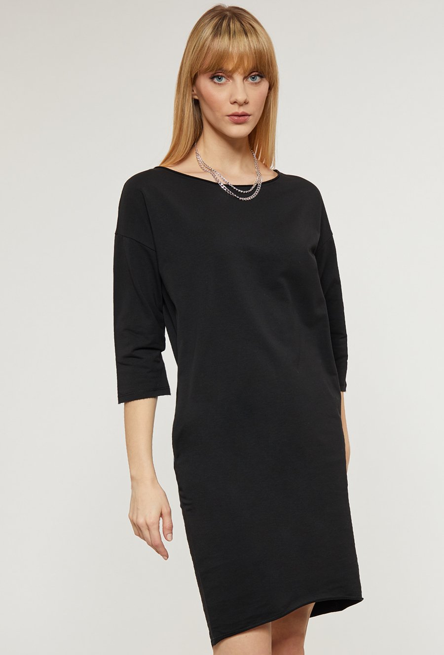 Dzianinowa sukienka damska