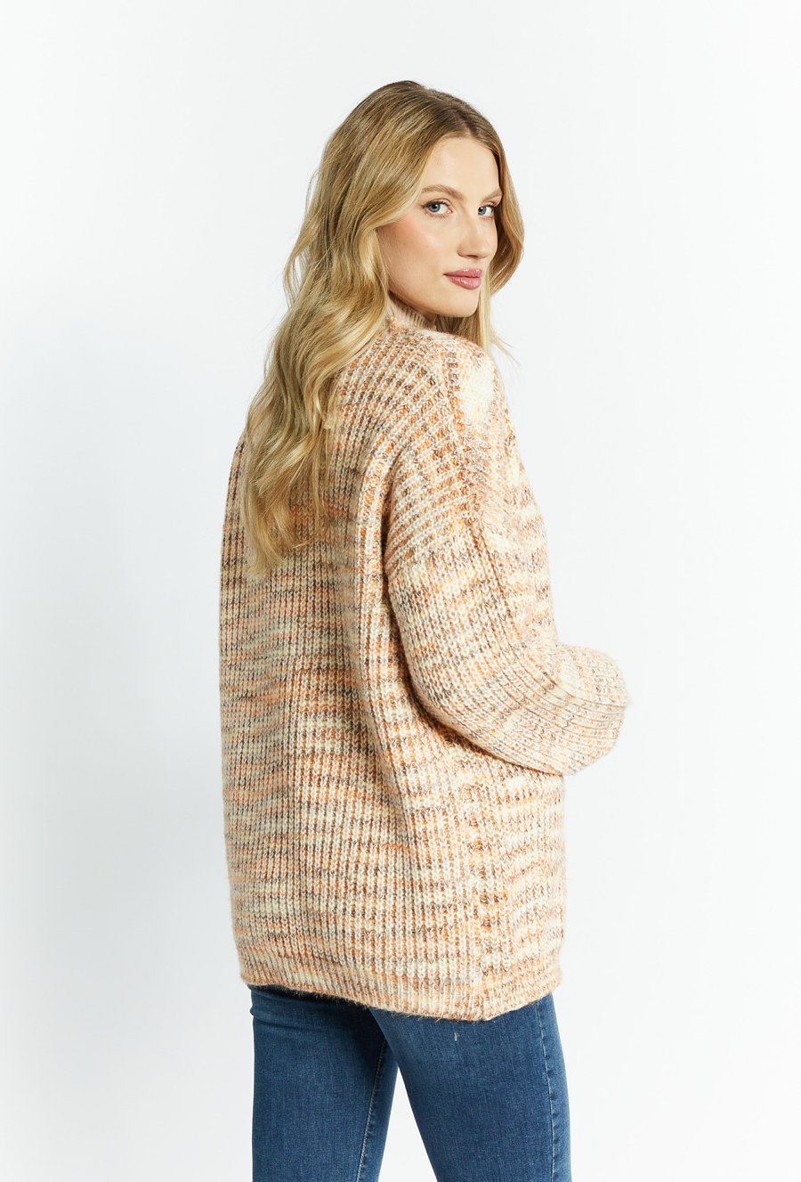 Kardigan z ozdobnymi guzikami