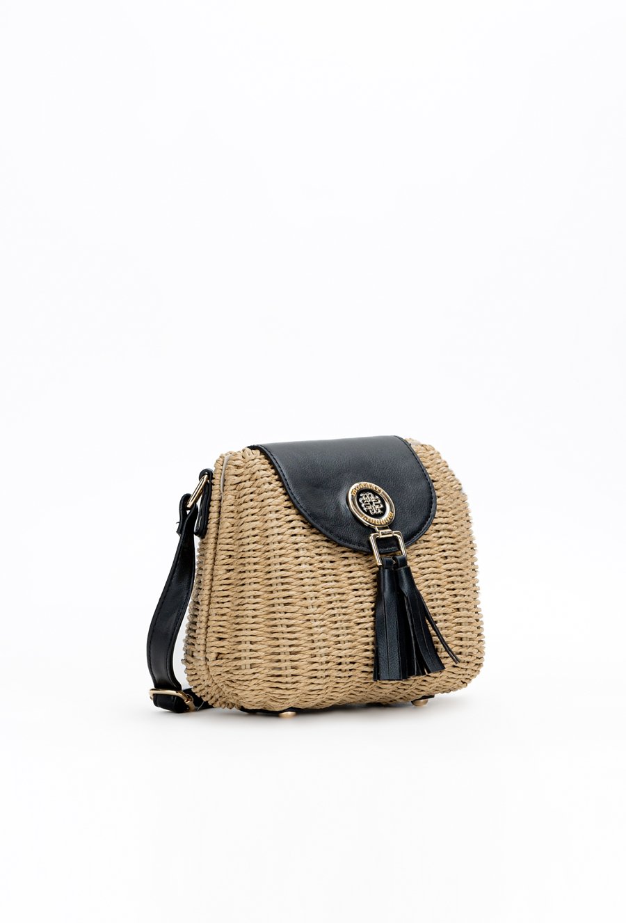 Pleciony kuferek damski