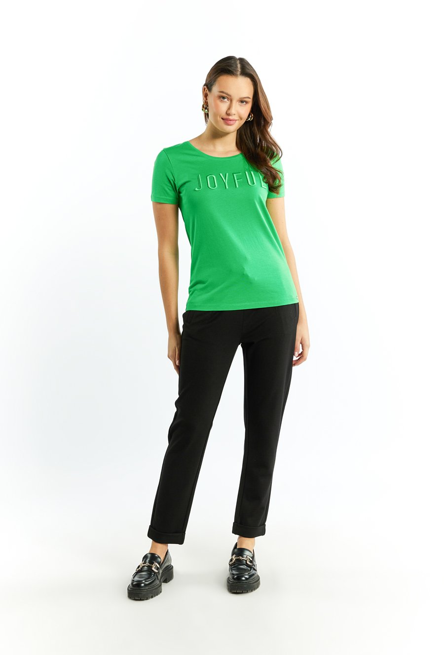 T-shirt damski z kr&oacute;tkim rękawem