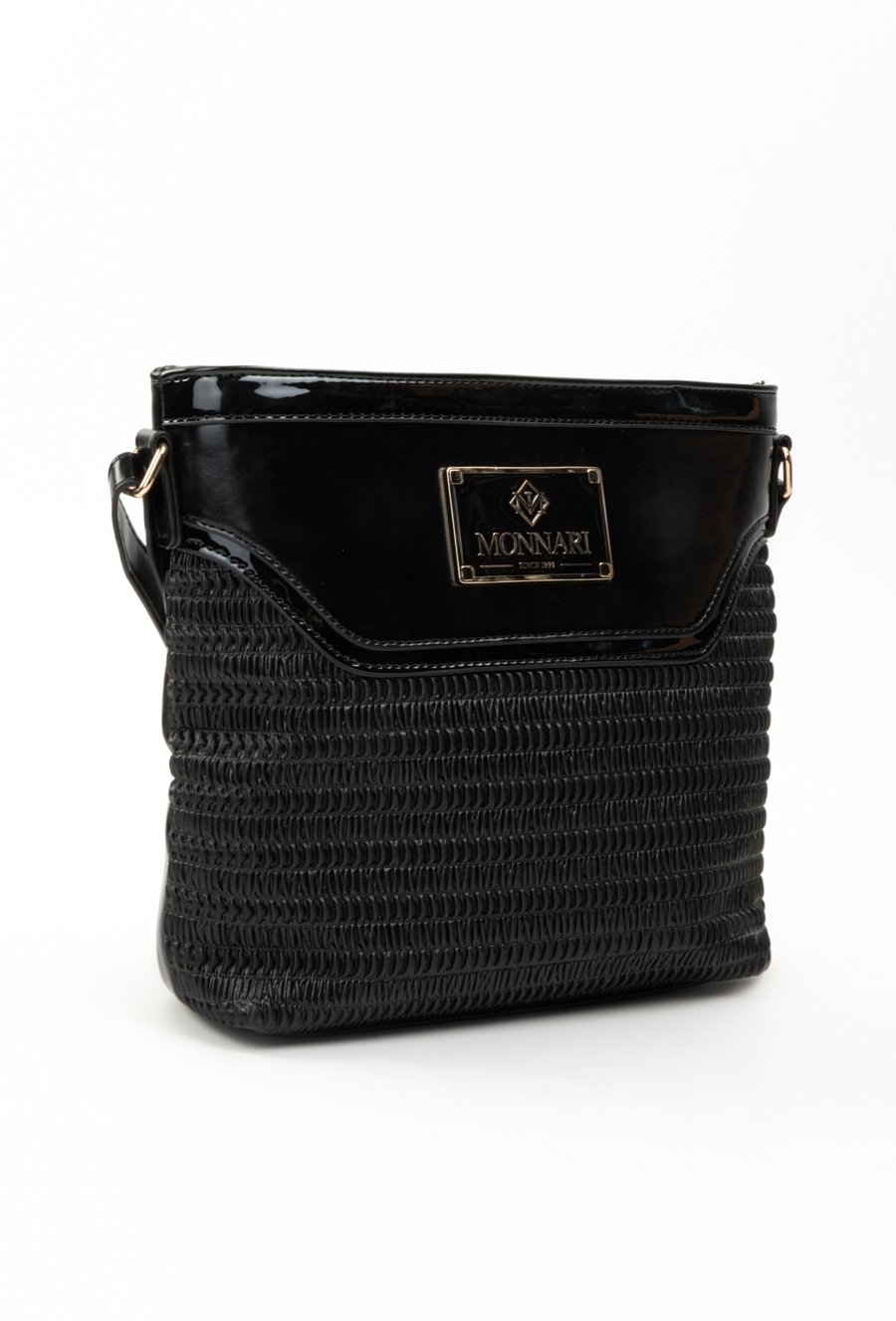 Torba damska z ciekawym panelem