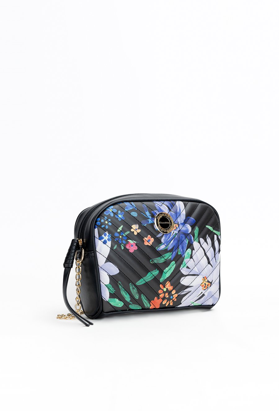Torba damska z kwiecistym wzorem