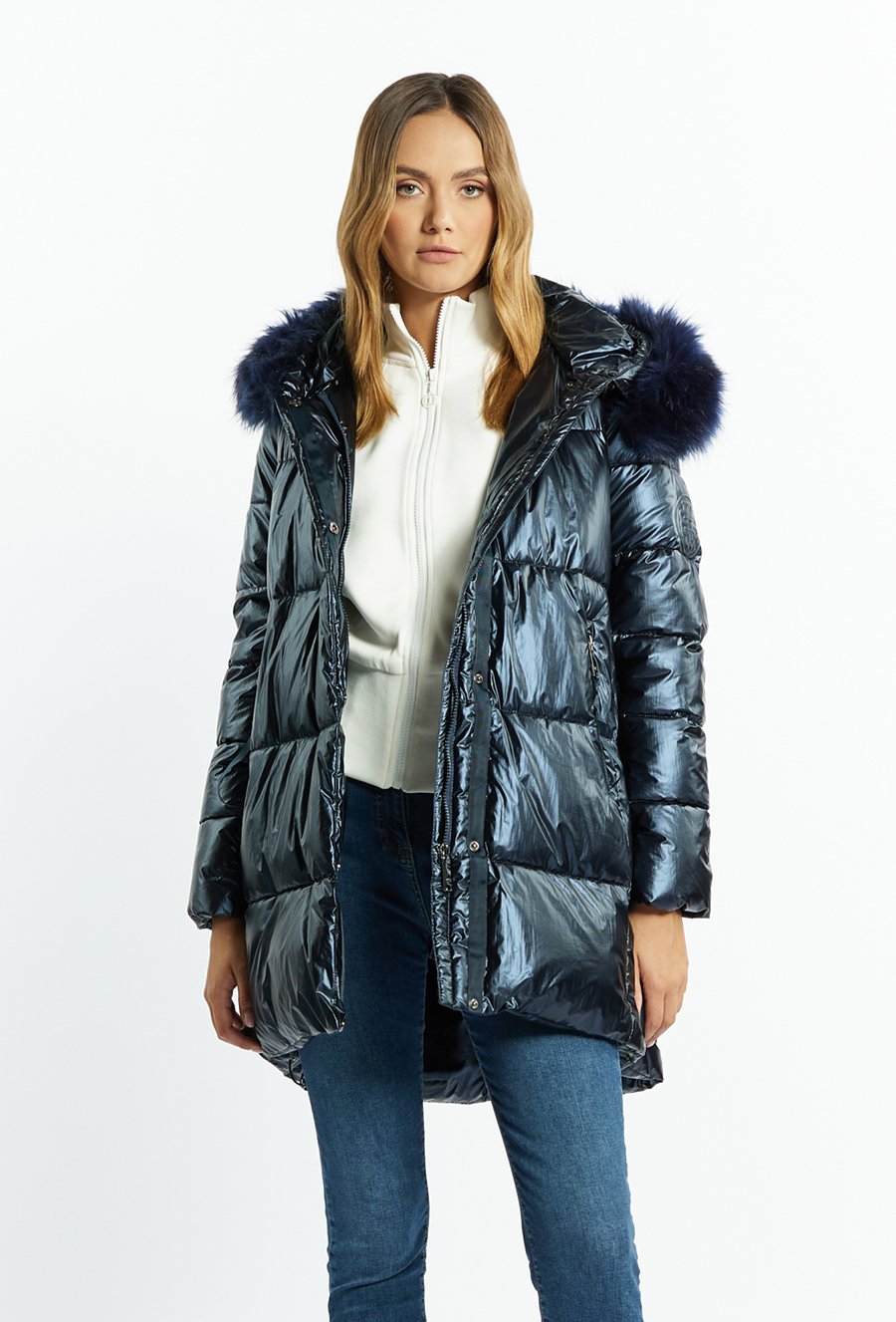 Pikowana kurtka damska