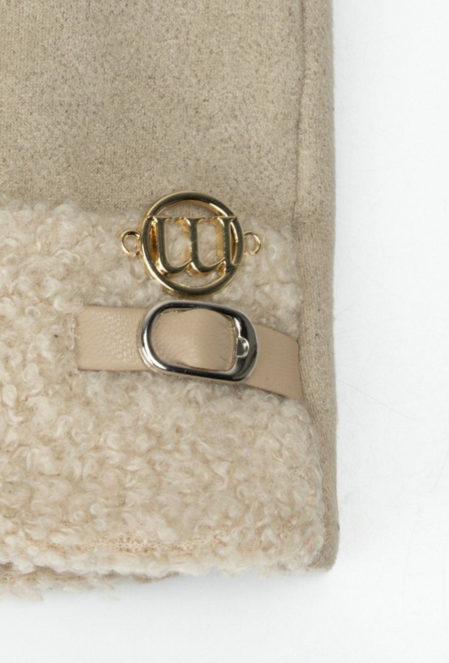 Rękawiczki damskie z ozdobą