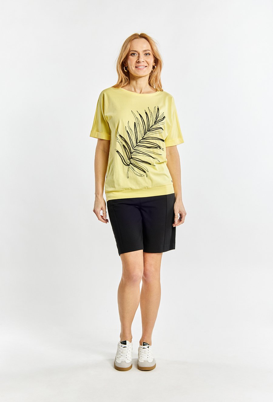 Bawełniany t-shirt damski