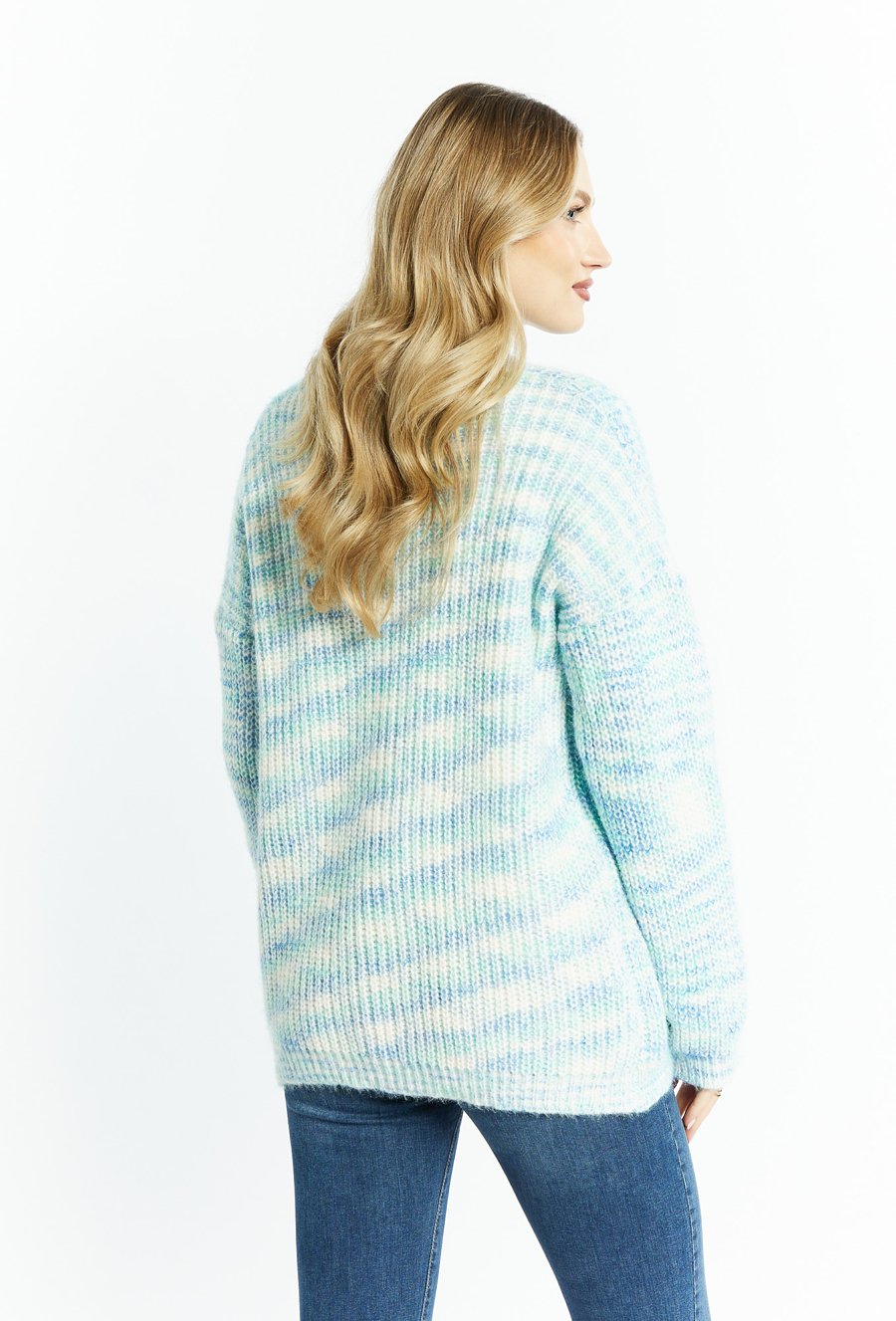 Kardigan z ozdobnymi guzikami