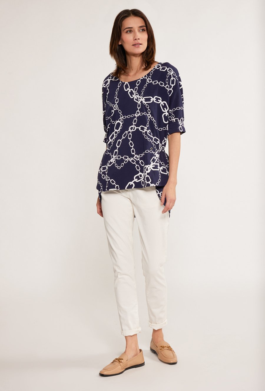 Bluzka damska z wzorem