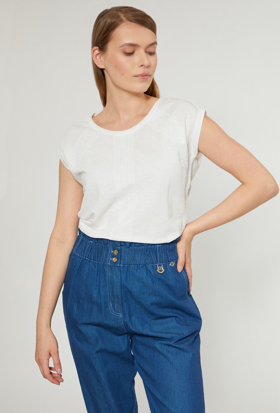 Bluzka damska z wzorem