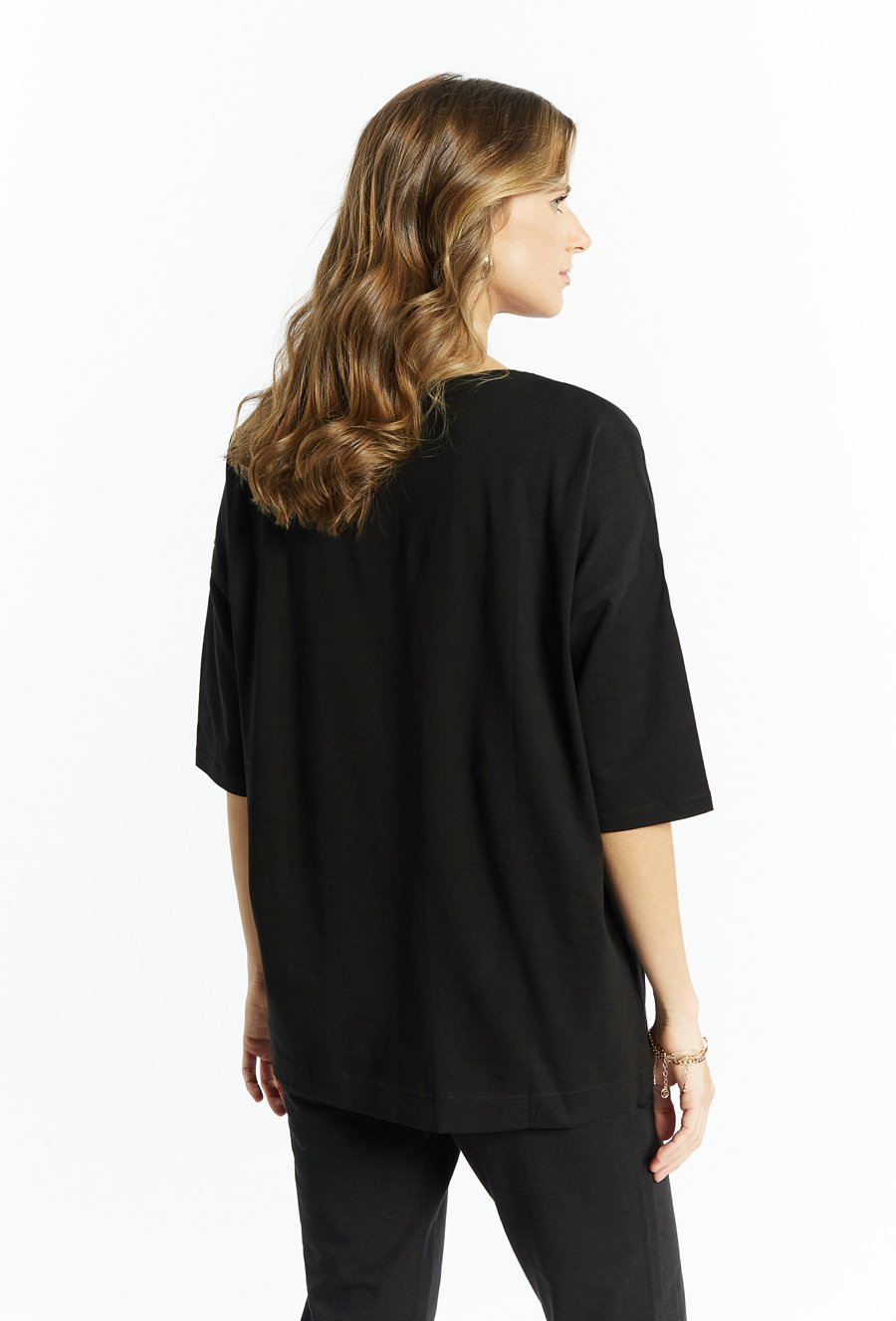 Bawełniany T-shirt damski