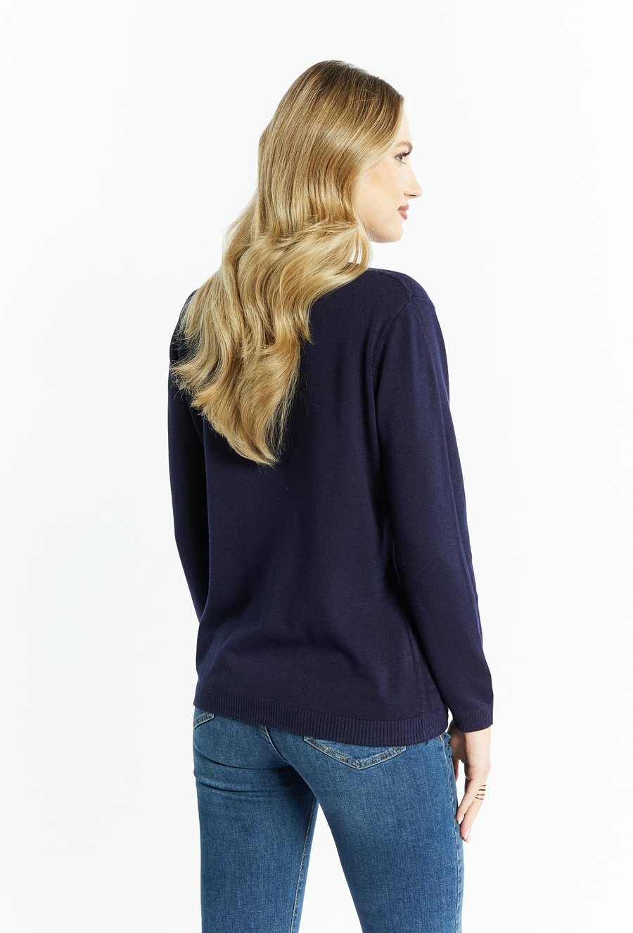 Cienki sweter damski