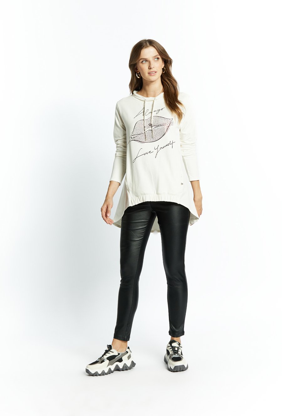 Bluza damska z aplikacją