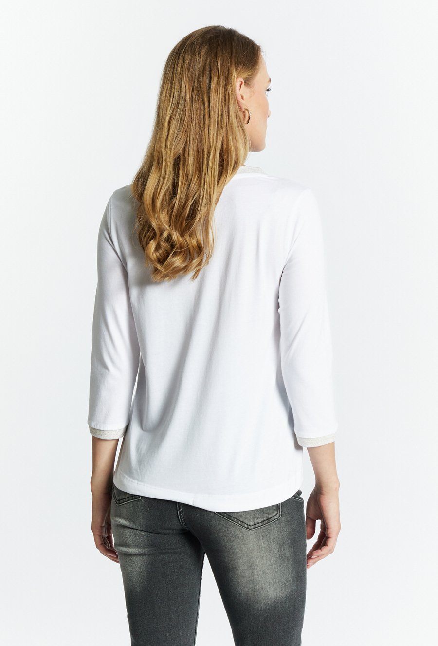 Bluzka z cekinowym nadrukiem