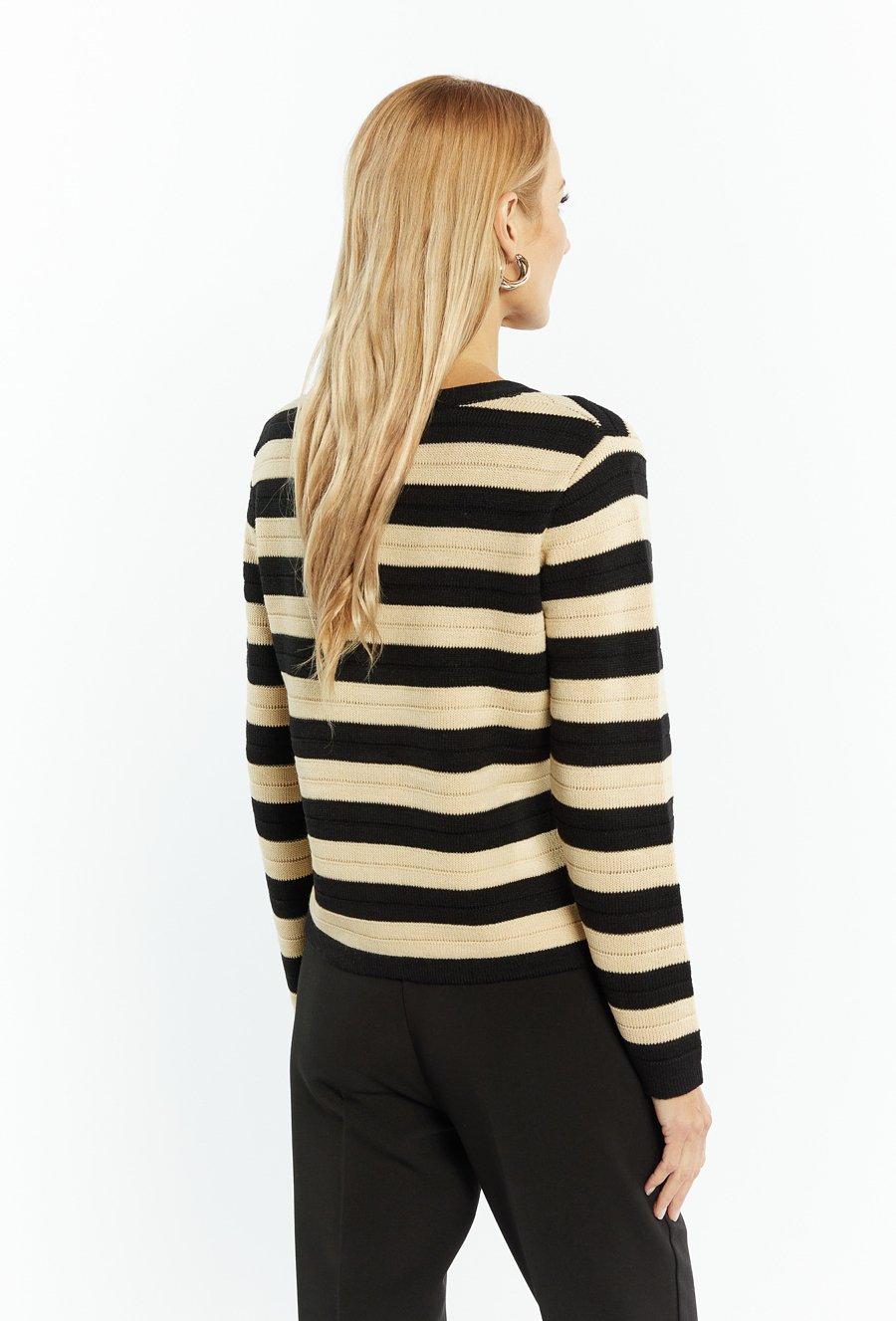 Rozpinany sweter damski