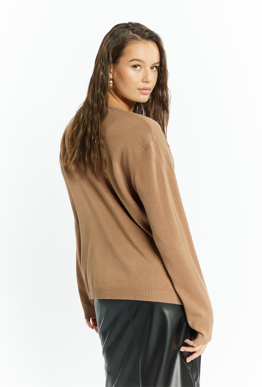 Sweter damski z wiskozy