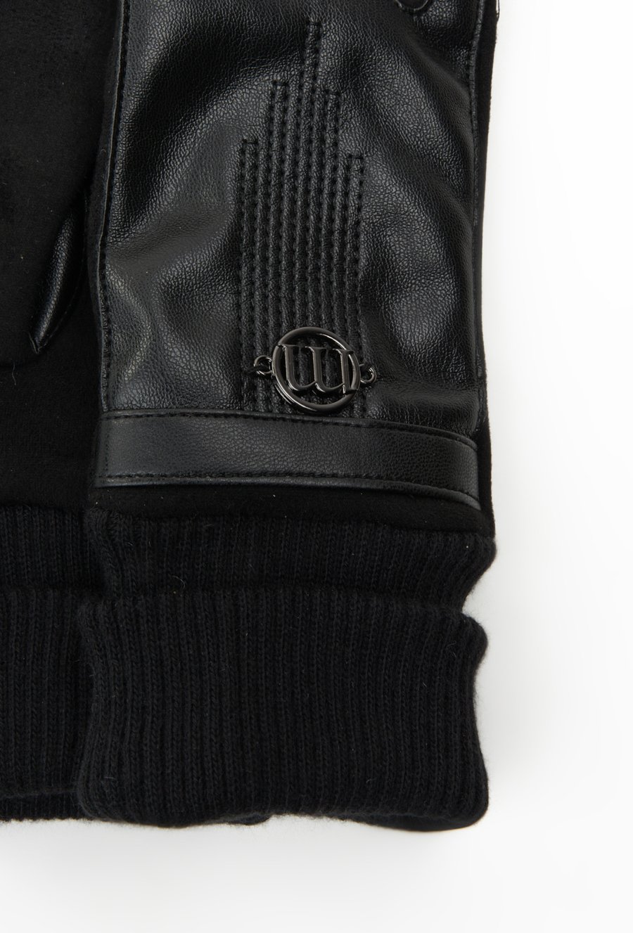 Rękawiczki z łączonych materiał&oacute;w