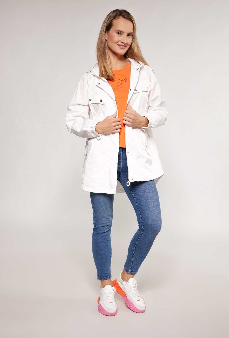 Parka damska z kapturem