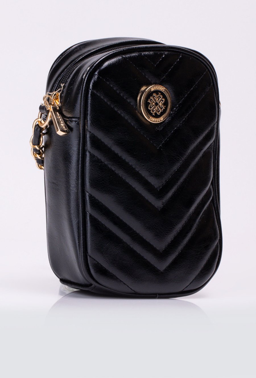 Pikowana torba na telefon