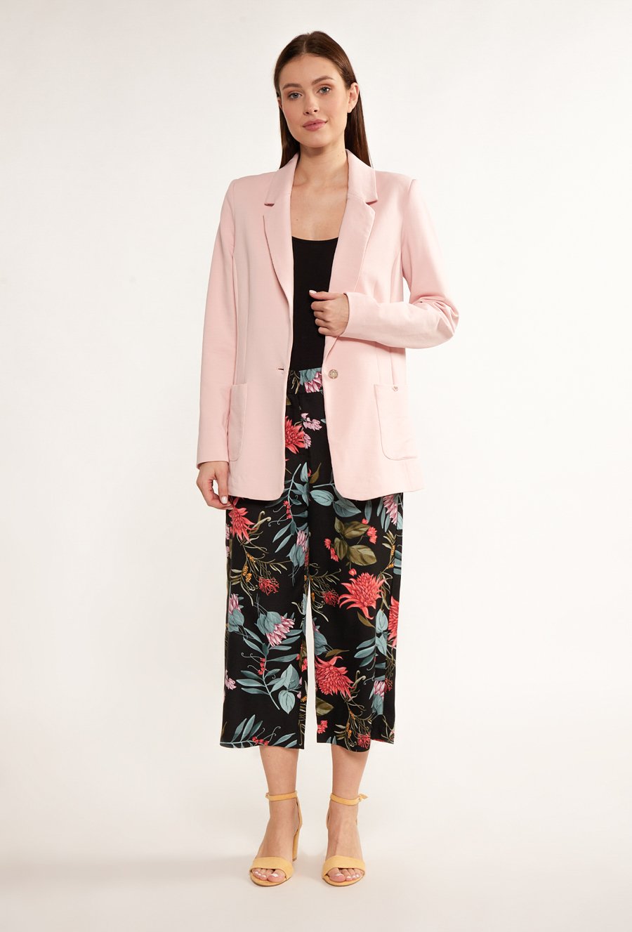 Wzorzyste spodnie damskie