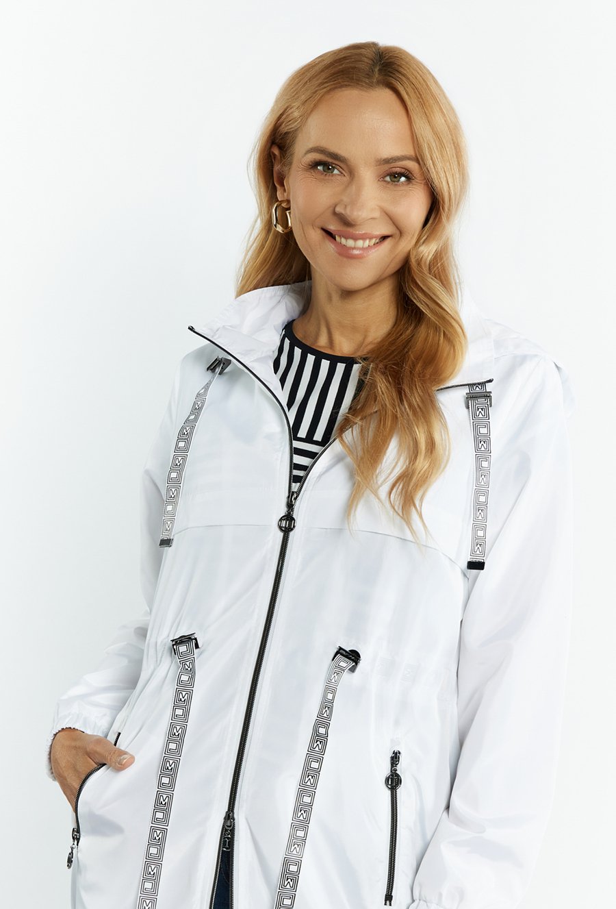 Płaszcz damski typu parka