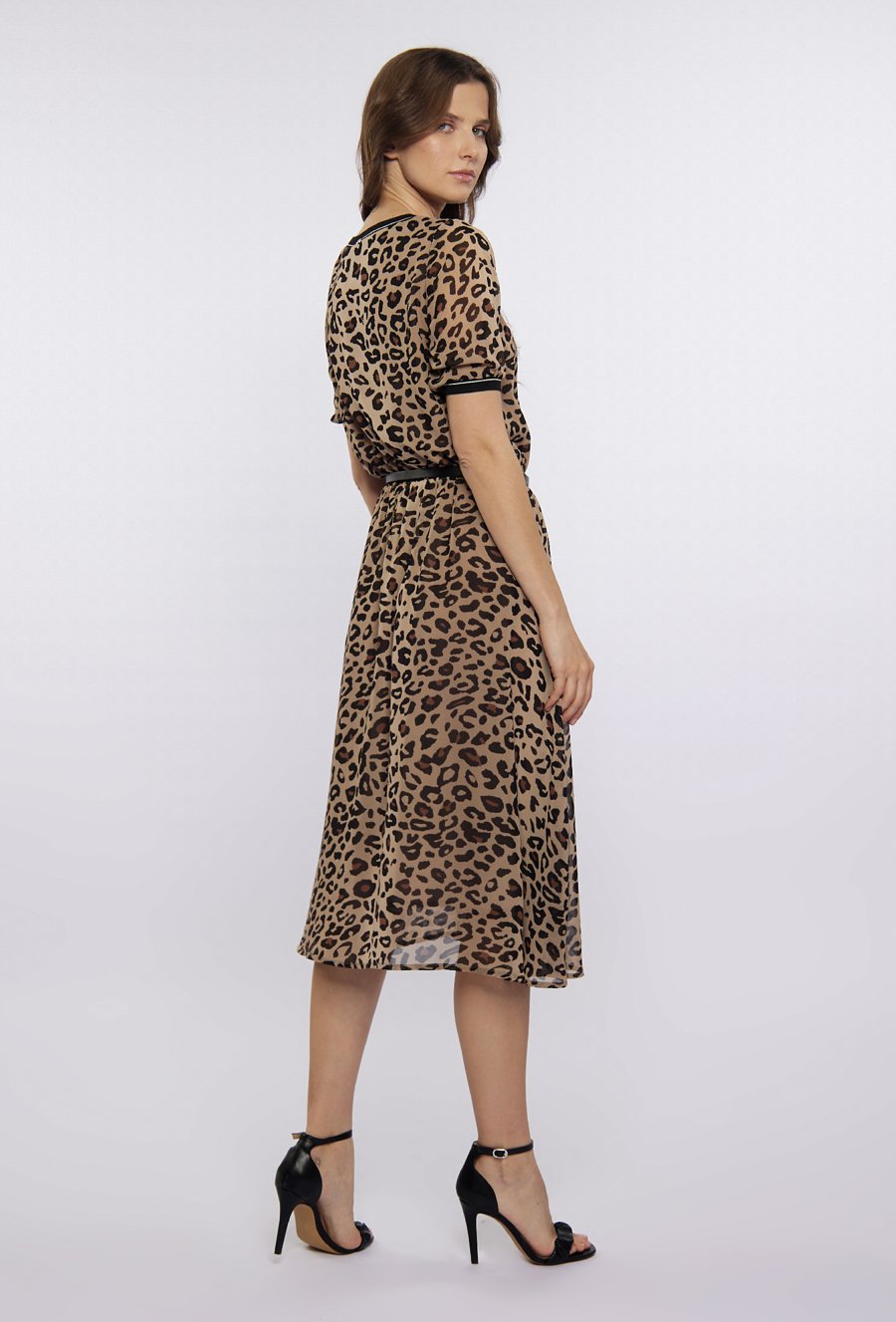 Sukienka w zwierzęcy wz&oacute;r